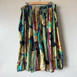 Vintage Le Mieux Skirt Drawstring Waist